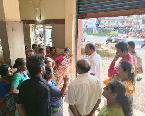 ಕಾಪು ಶಾಸಕರಾದ ಗುರ್ಮೆ ಸುರೇಶ್ ಶೆಟ್ಟಿ ಕಟಪಾಡಿ ಮೀನು ಮಾರುಕಟ್ಟೆಗೆ ಭೇಟಿ ನೀಡಿ ಪರಿಶೀಲನೆ